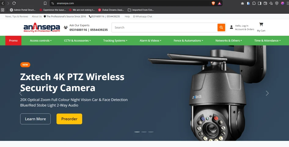 Anansepa online store (anansepa.com)